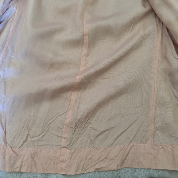 Blazer with blue contrast collar - Picture 4 of 4